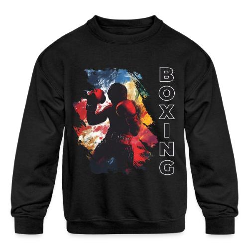 Boxing Drive - Kids' Crewneck Sweatshirt