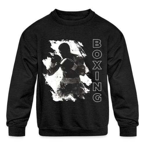 Boxing Vibes - Kids' Crewneck Sweatshirt