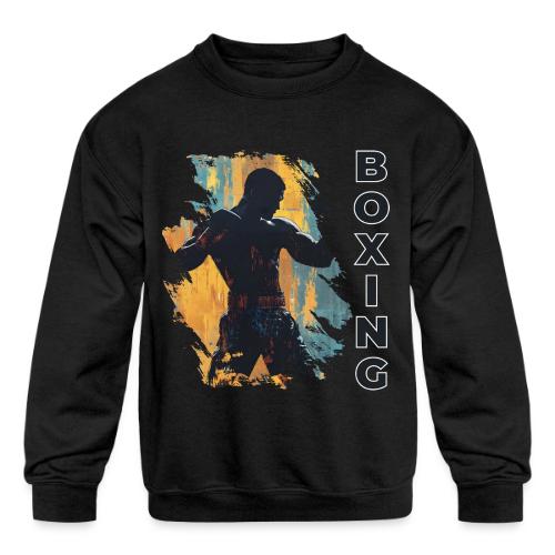 Boxing Fuel - Kids' Crewneck Sweatshirt