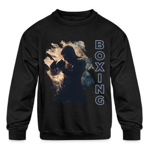 Boxing Ready - Kids' Crewneck Sweatshirt