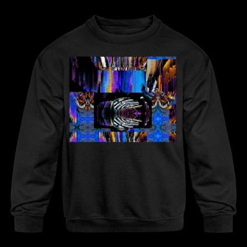 generated mirror245 - Kids' Crewneck Sweatshirt