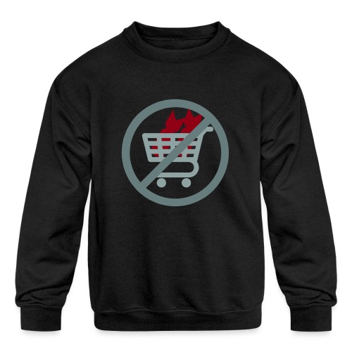 No War Profit! - Kids' Crewneck Sweatshirt