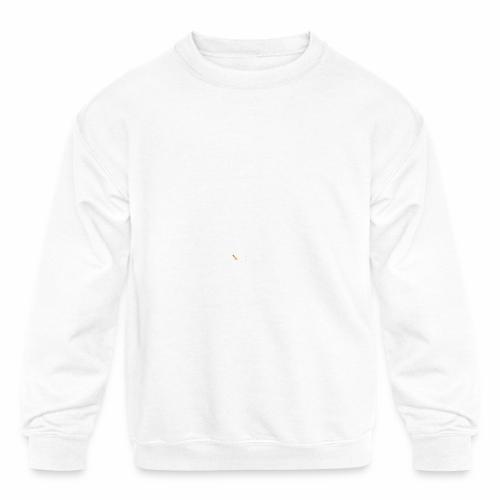 wotc white - Kids' Crewneck Sweatshirt