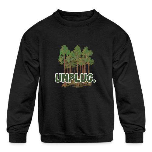 Unplug Series 4 - Kids' Crewneck Sweatshirt
