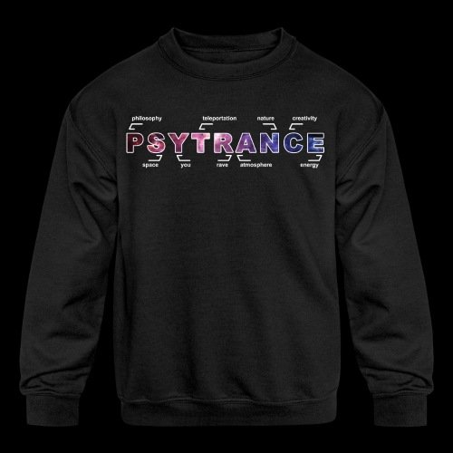 PSYTRANCE Classic - Kids' Crewneck Sweatshirt