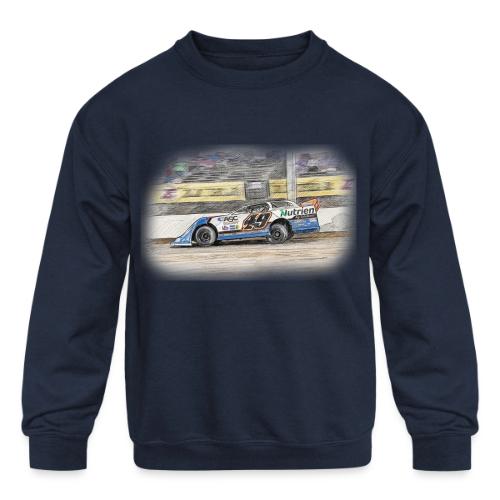 Johnathan Davenport's #49 B - Kids' Crewneck Sweatshirt