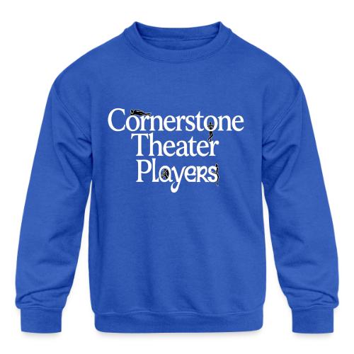 Cornerstone Theater Players (Light) - Kids' Crewneck Sweatshirt