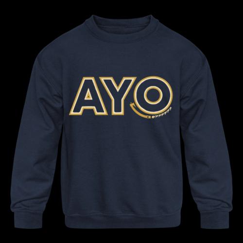AyoGaming's Logo v1 - Kids' Crewneck Sweatshirt