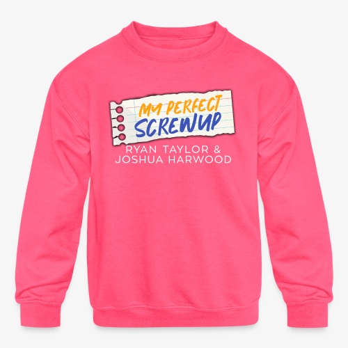 My Perfect Screwup Title Block with White Font - Kids' Crewneck Sweatshirt