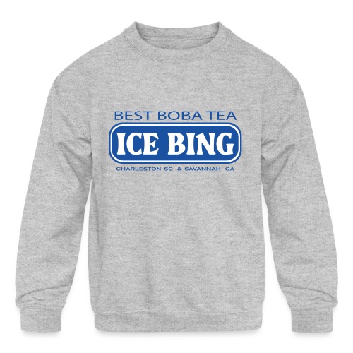 ICE BING LOGO 2 - Kids' Crewneck Sweatshirt