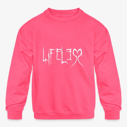 lifeless inv - Kids' Crewneck Sweatshirt