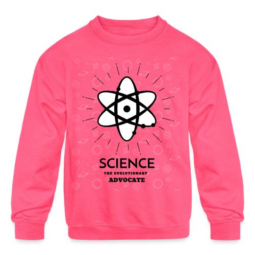 Science The Evolutionary Advocate - Kids' Crewneck Sweatshirt