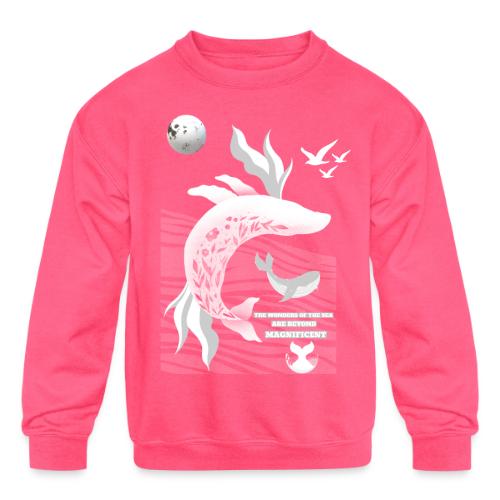 The Wonders Of The Sea - Kids' Crewneck Sweatshirt