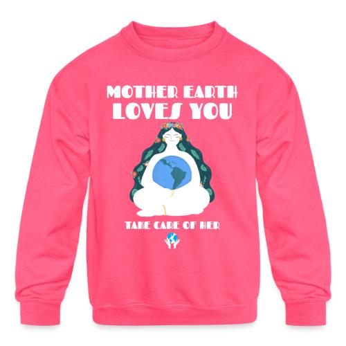 Mother Earth - Kids' Crewneck Sweatshirt