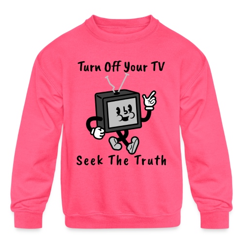 Seek the Truth - Kids' Crewneck Sweatshirt