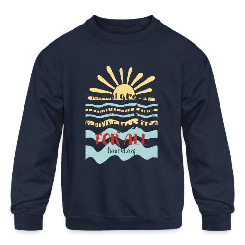Beachy FUMCSD - Kids' Crewneck Sweatshirt