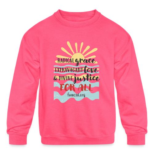 Beachy FUMCSD - Kids' Crewneck Sweatshirt
