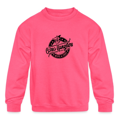 Corso Gangsters Black Logo - Kids' Crewneck Sweatshirt