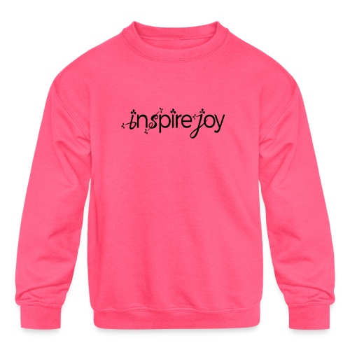 Inspire Joy - Kids' Crewneck Sweatshirt