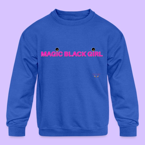 Magic Black Girl - Kids' Crewneck Sweatshirt