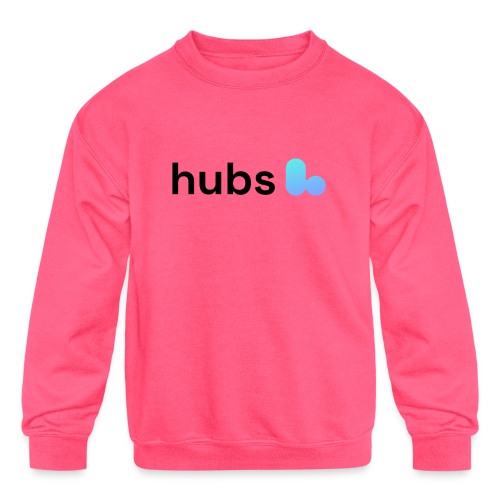 Hubs - Kids' Crewneck Sweatshirt