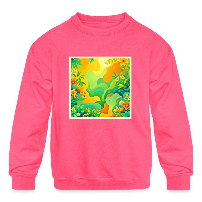 Tropical Foliage Abstract