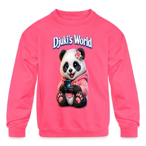 Panda – Mobile Edition - Kids' Crewneck Sweatshirt