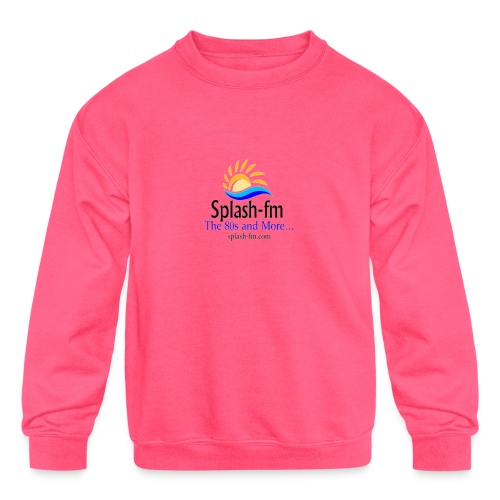Splash-fm - Kids' Crewneck Sweatshirt