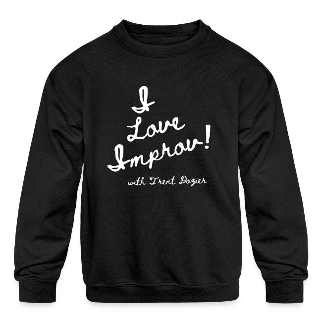 I Love Improv White