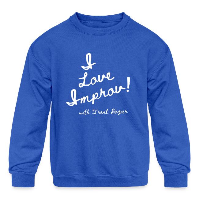 I Love Improv White