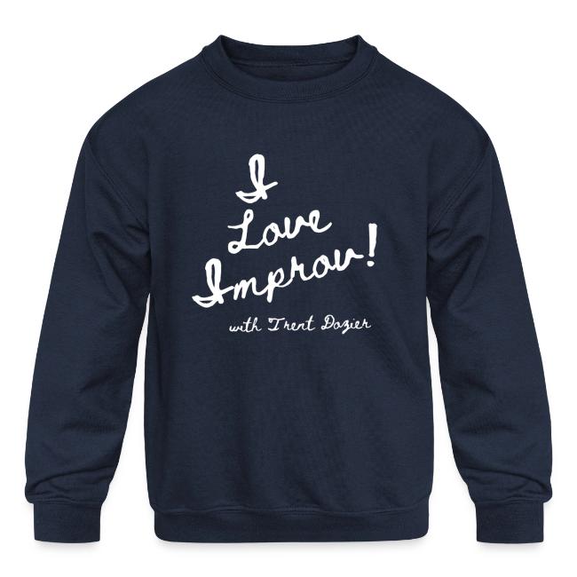 I Love Improv White