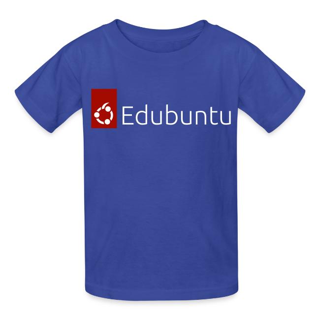 Edubuntu Logo 2023 - White