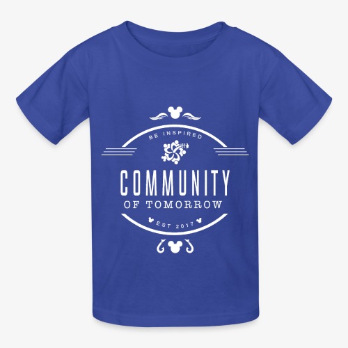 Community Of Tomorrow Be Inspired (White) - Hanes Youth T-Shirt