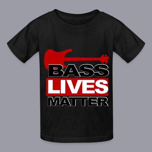 BASS LIVES MATTER - Heavyweight Kid's T-Shirt