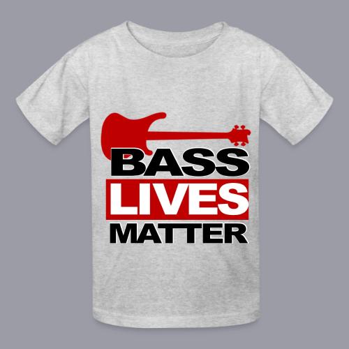 BASS LIVES MATTER - Heavyweight Kid's T-Shirt