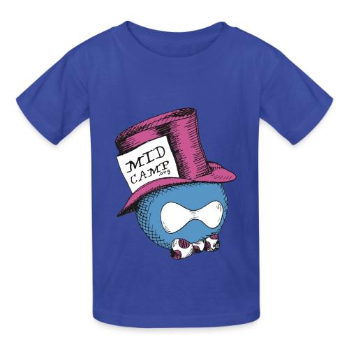 MidCamp Hatter - Magenta - Heavyweight Kid's T-Shirt