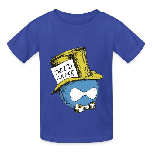 MidCamp Hatter - Yellow - Heavyweight Kid's T-Shirt