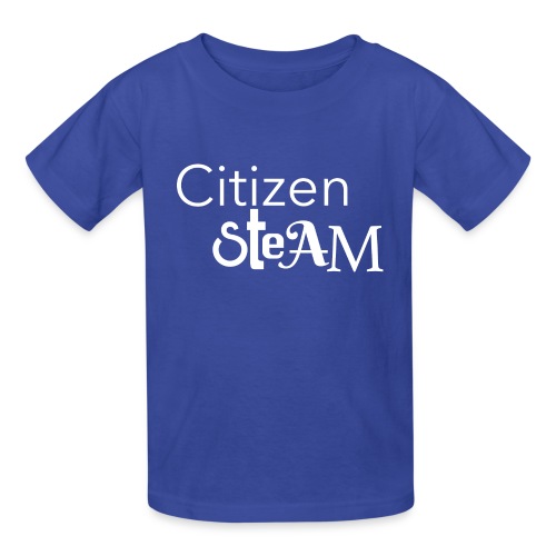 Citizen Steam - White - Hanes Youth T-Shirt