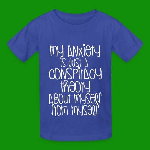 Anxiety Conspiracy Theory - Hanes Youth T-Shirt