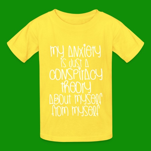 Anxiety Conspiracy Theory - Hanes Youth T-Shirt
