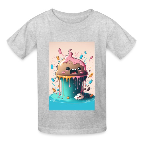 Cake Caricature - January 1st Dessert Psychedelics - Hanes Youth T-Shirt