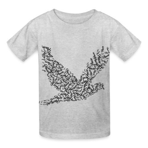 DOVE Peace in FLIGHT - Heavyweight Kid's T-Shirt