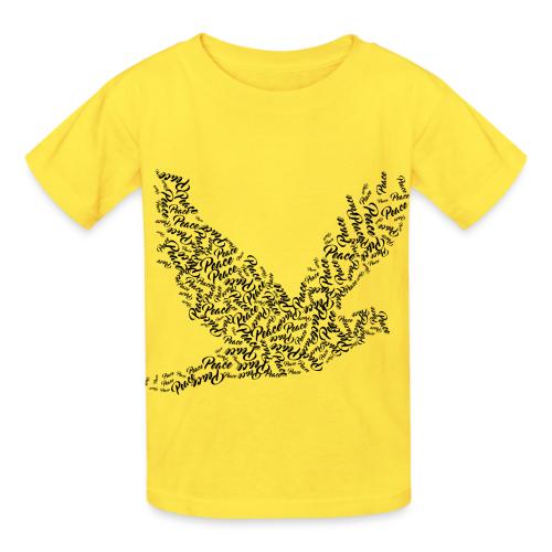 DOVE Peace in FLIGHT - Heavyweight Kid's T-Shirt