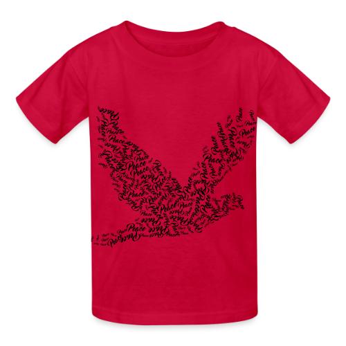 DOVE Peace in FLIGHT - Heavyweight Kid's T-Shirt