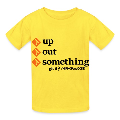 gitupgitoutgitsomething-s - Hanes Youth T-Shirt