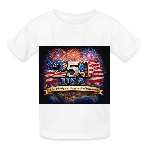 USA 250th Celebration - Heavyweight Kid's T-Shirt