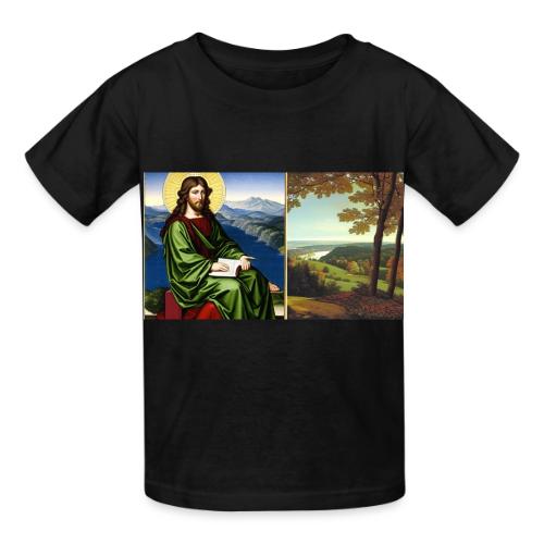 The Promise of JOHN 16:33 - Heavyweight Kid's T-Shirt