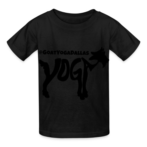 Goat Yoga Dallas - Hanes Youth T-Shirt