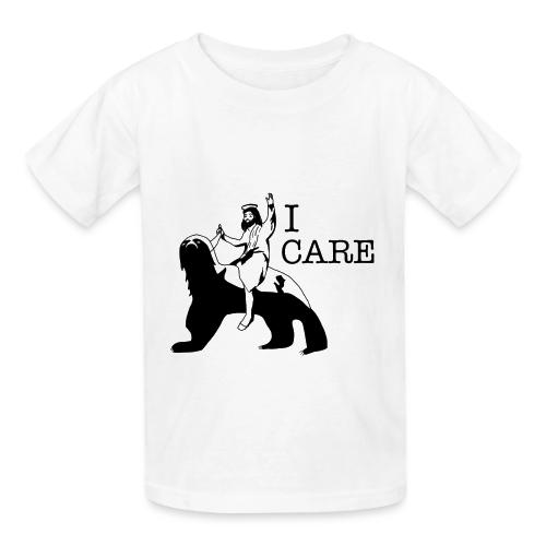 I care - Heavyweight Kid's T-Shirt