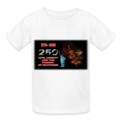 1776 - 2026 - 250 Years USA | Fireworks - Heavyweight Kid's T-Shirt